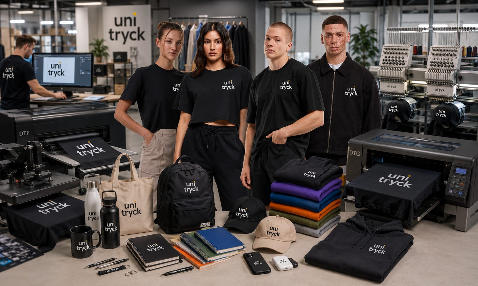 UNI TRYCK — Från idé till färdig produkt – allt under ett tak.